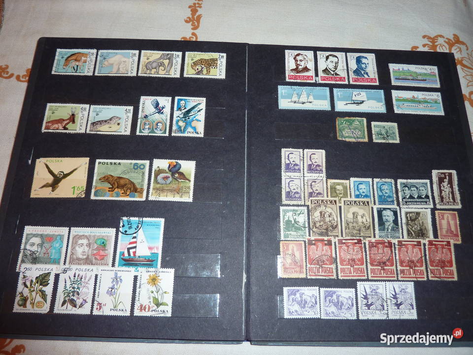 Duży album ze znaczkami małopolskie Bukowno