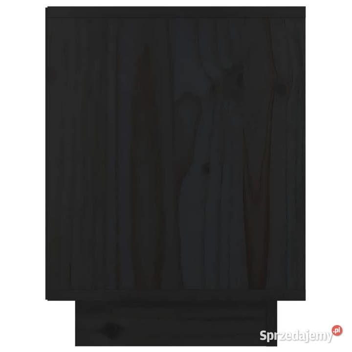 Szafki nocne 2 czarne 40x30x40 lite drewno Warszawa