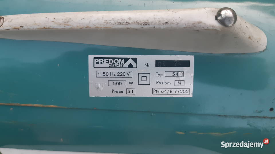 Odkurzacz Predom Zelmer 500W Sprawny PRL Retro AGD drobne lubuskie Drezdenko