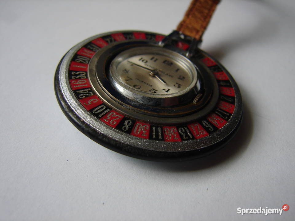 Bumar Poland zegarek ruletka World Time rzadki Warszawa