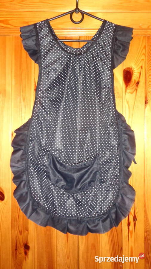 Fartuszek damski młodzieżowy czarny Poznań