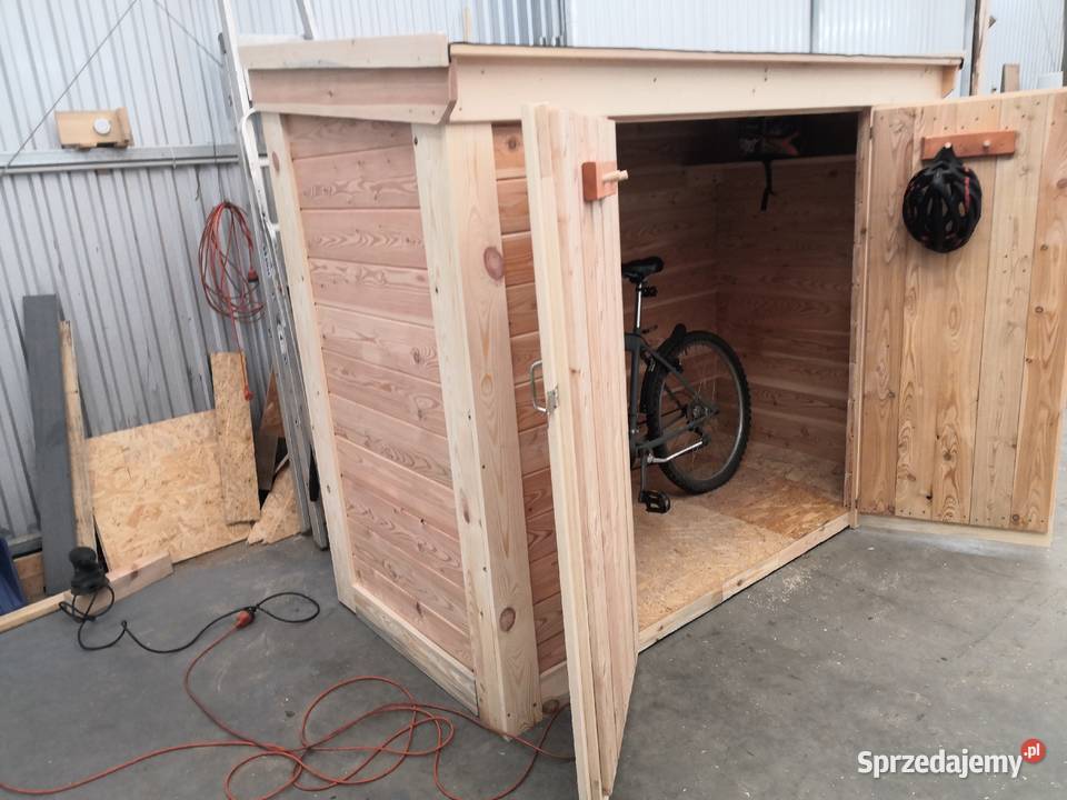 Garaż rowerowy domek ogrodowy schowek Kawnice sprzedam
