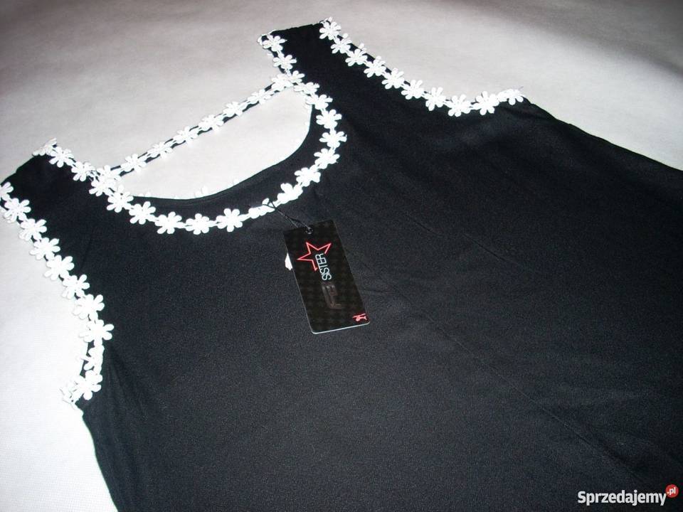 FB SISTER Sukienka LUŹNA Haft NOWA 40 L 42 XL Spódnice i sukienki małopolskie Nowy Sącz