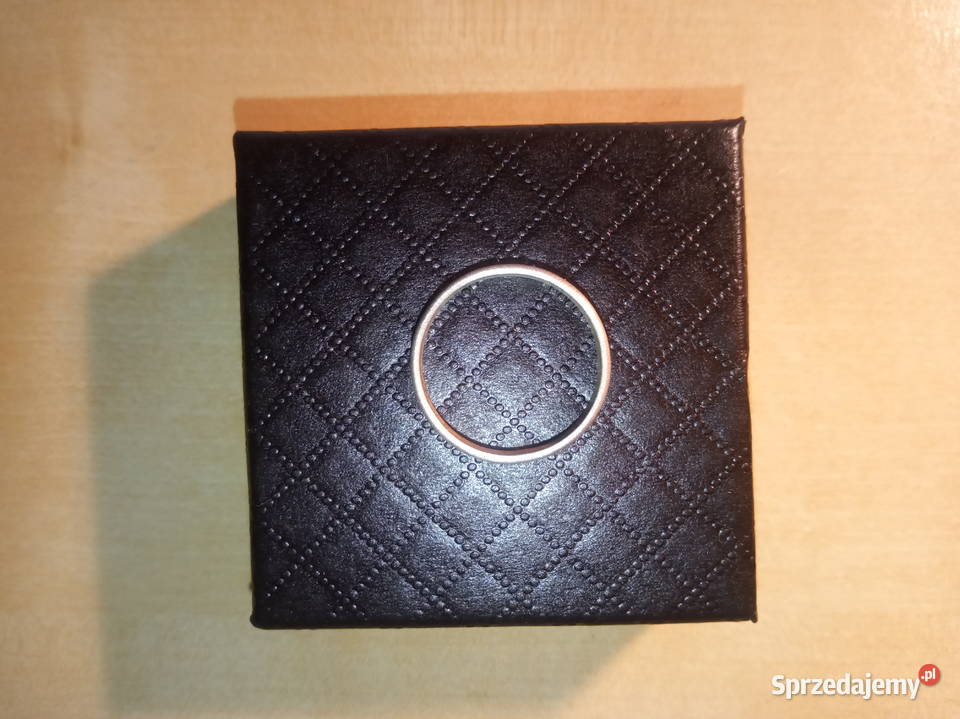 OBRĄCZKA klasyczna SREBNA unisex pr 925 r 1819 Biżuteria dla Panów Dąbrowa Górnicza