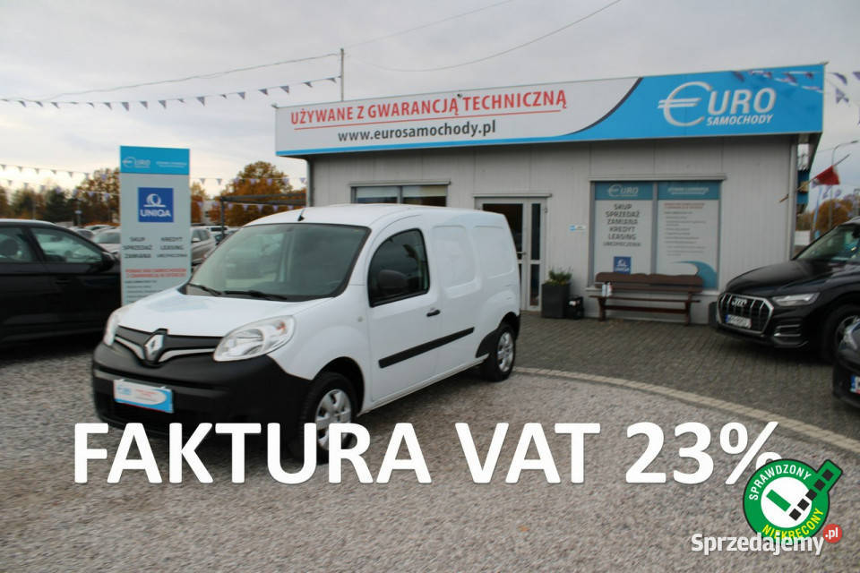 Renault Kangoo Express PackClim L2 MAXI VAT1 ASR (kontrola trakcji) mazowieckie Warszawa
