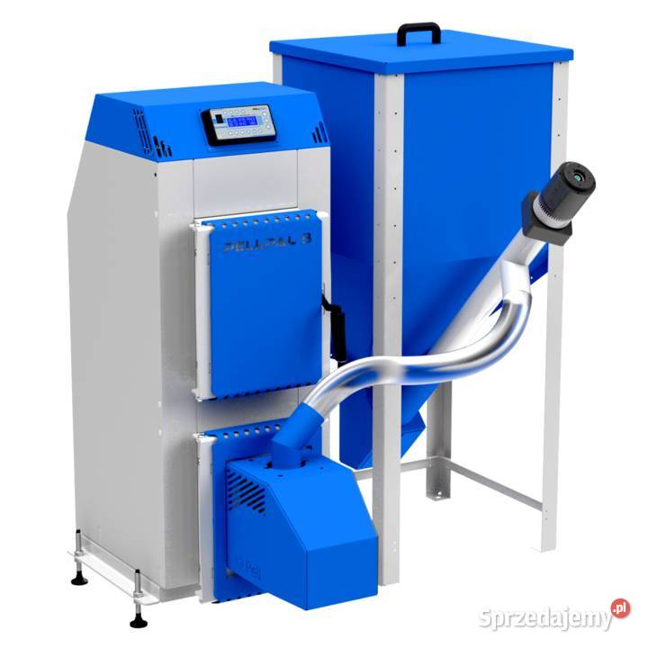 Kocioł piec co 8kW z podajnikiem na pellet sprzedam