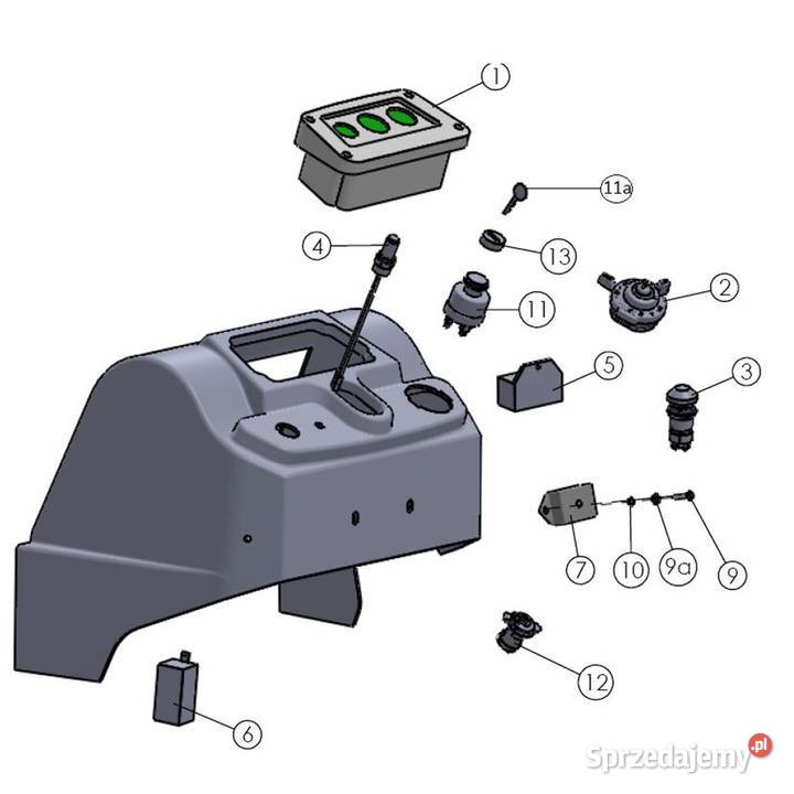 Zegary deska rozdzielcza wskaźniki VST MT180 Tajęcina
