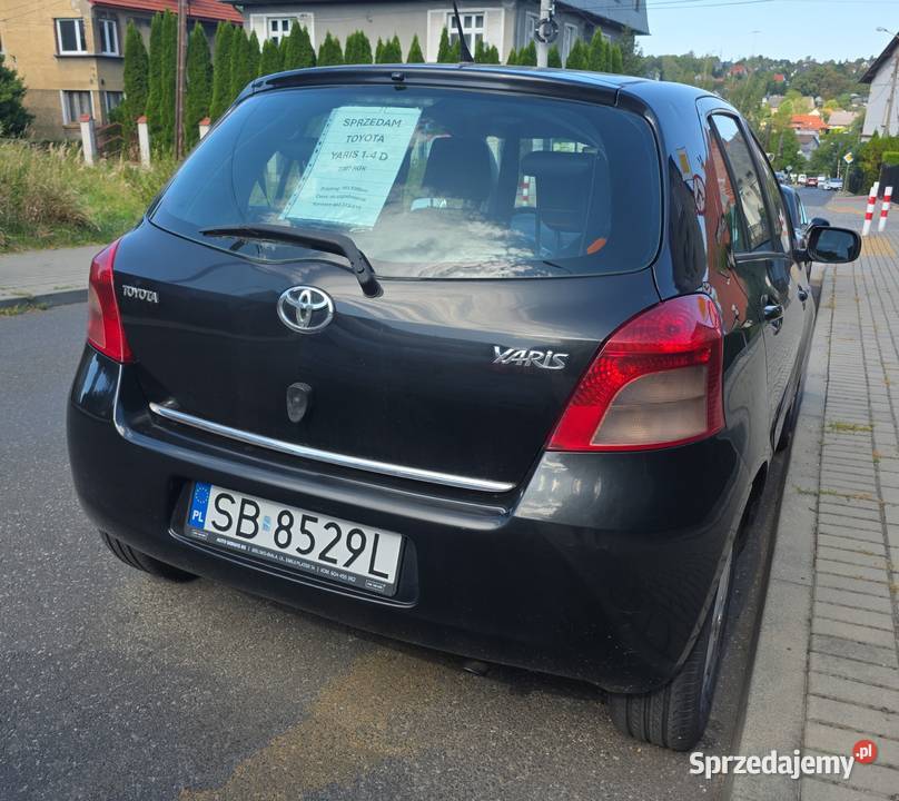 Toyota Yaris 14 D z 2007 roku o przebiegu 193 nieuszkodzony Bielsko-Biała