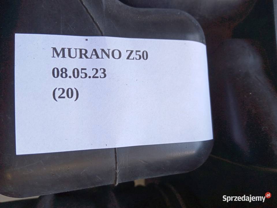 RURA POWIETRZA REZONATOR NISSAN MURANO Z50 wielkopolskie Nowy Tomyśl