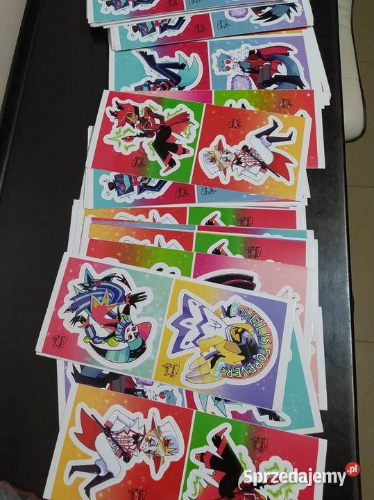 Naklejki anime duże zestaw Dla Dziecka małopolskie Kraków