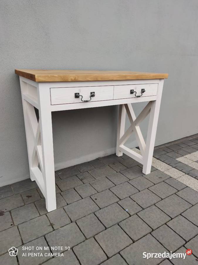 Konsola toaletka drewniana styl prowansalski Zduńska Wola