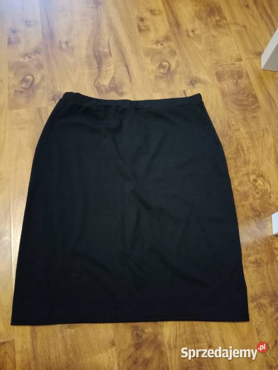 Prosta czarna spódnica czarny Odzież damska Opole