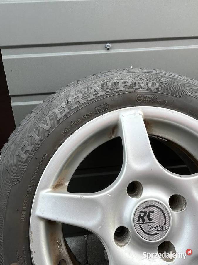 Komplet kół aluminiowych 4x108 17565R14 Peugeot Bilcza sprzedam