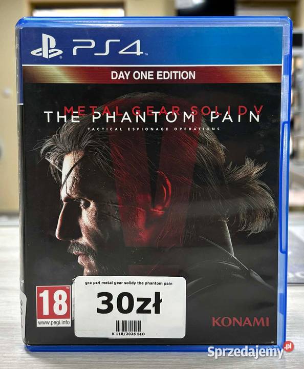 Gra 4 MetaL Gear Solid The Phantom Elbląg