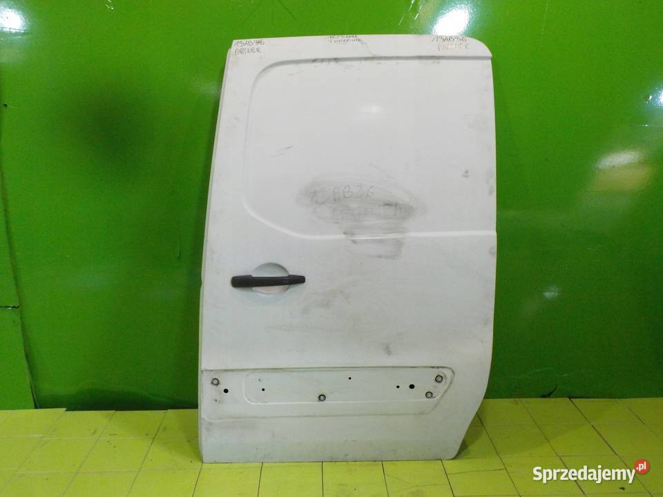 PEUGEOT PARTNER III LIFT 16 HDI 12r drzwi boczne Motoryzacja Suków sprzedam