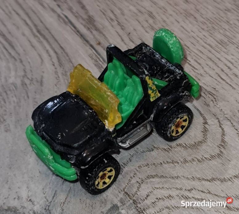 Autko samochód resorak Matchbox Cliff Hanger zielony Łódź