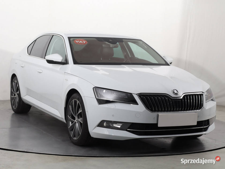 Skoda Superb 20 TSI asystent pasa ruchu Samochody osobowe Katowice