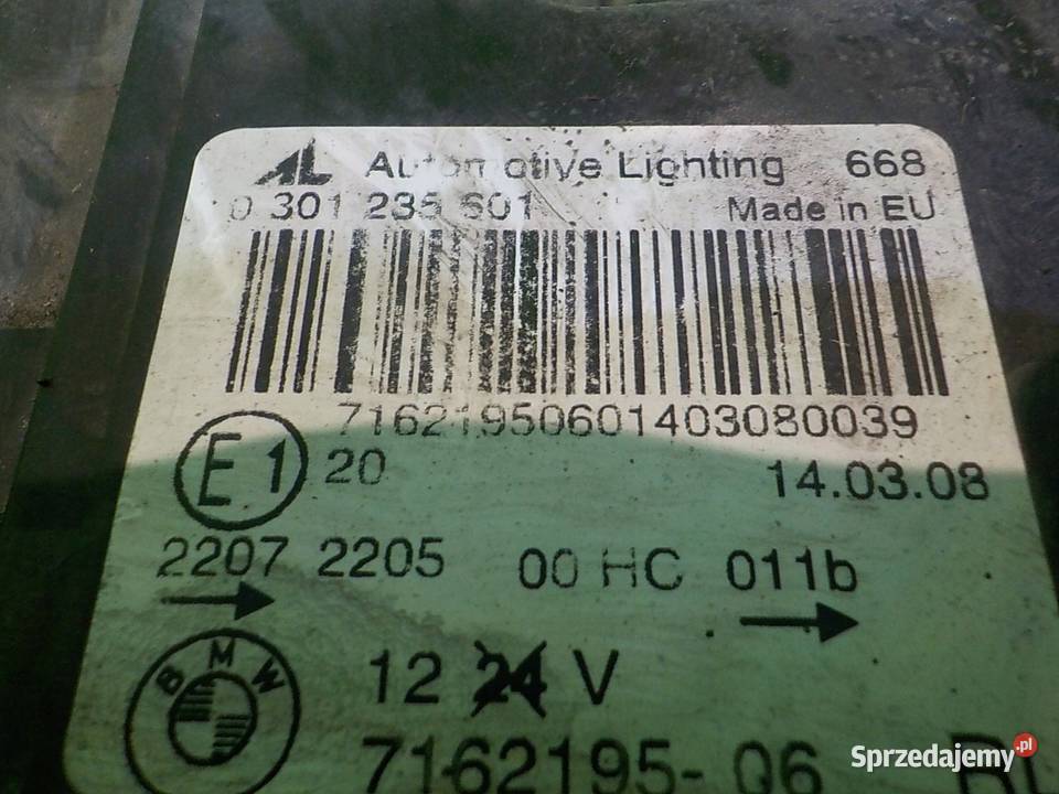 BMW X3 E83 LIFT MPAKIET 20 D 07r lampa lewa Suków