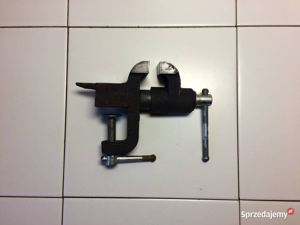 Imadełko imadło stołowe małe PRL mazowieckie Warszawa