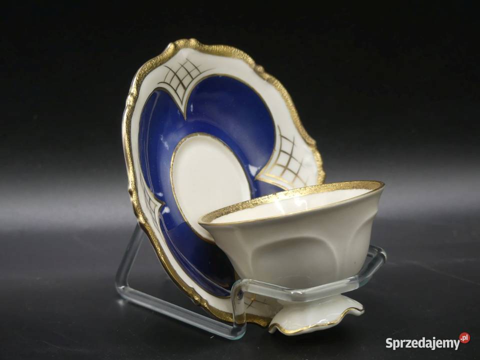 Komplet do mokki Tułowice Tillowitz 1928 45 Poznań