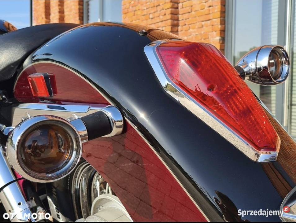 ZIMOWA Honda Shadow 750 Aero USA wydech Motocykle, skutery, quady Łódź