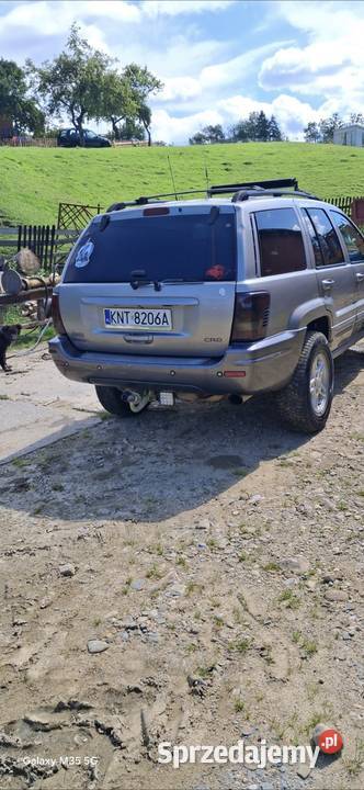 Sprzedam jeep grand cherokee 27 crd 2002r podgrzewane fotele Rabka-Zdrój