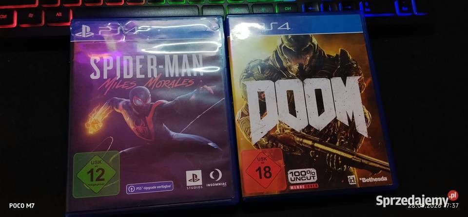 Spiderman Miles morales Doom 4 Kultura i Rozrywka Lublin