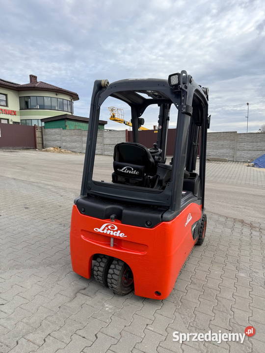 wózek widłowy elektryczny LINDE E16 Triplex 460m Działoszyn