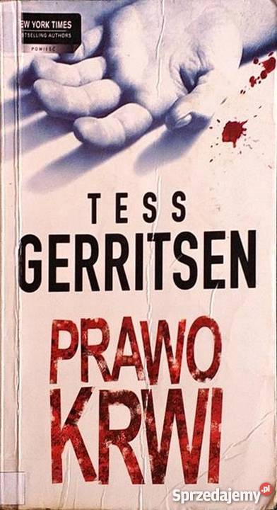 PRAWO KRWI GERRITSEN TESS zachodniopomorskie Koszalin sprzedam