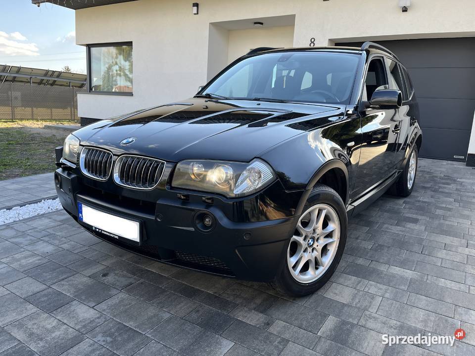 BMW X3 30D Automat 2005r Czarna Zadbana X3 sprzedam