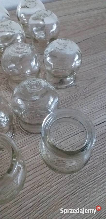 Bańki lekarskie prl Porcelana i szkło Przedbórz