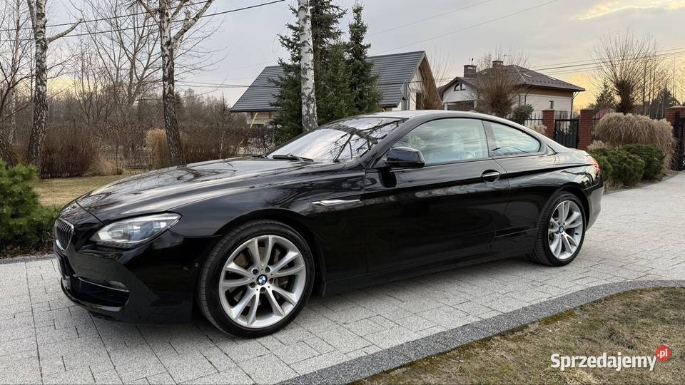 BMW 6 Coup 640d 313 Bezwypadkowy kupiony w polskim salonie mazowieckie sprzedam