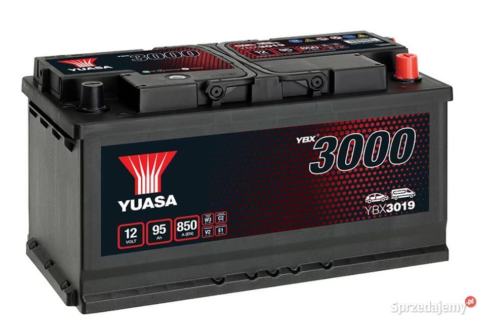 Akumulator Yuasa Standard 12V 95Ah 850A osobowe Kraków sprzedam