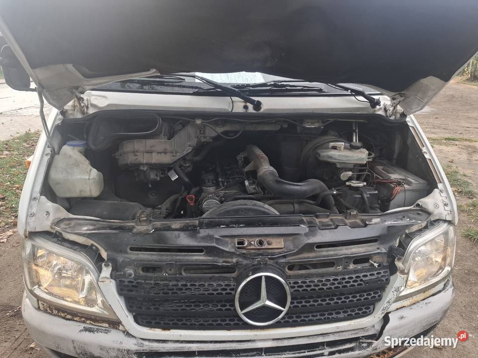 Mercedes Sprinter kontener izoterma czujnik parkowania Czarna Woda