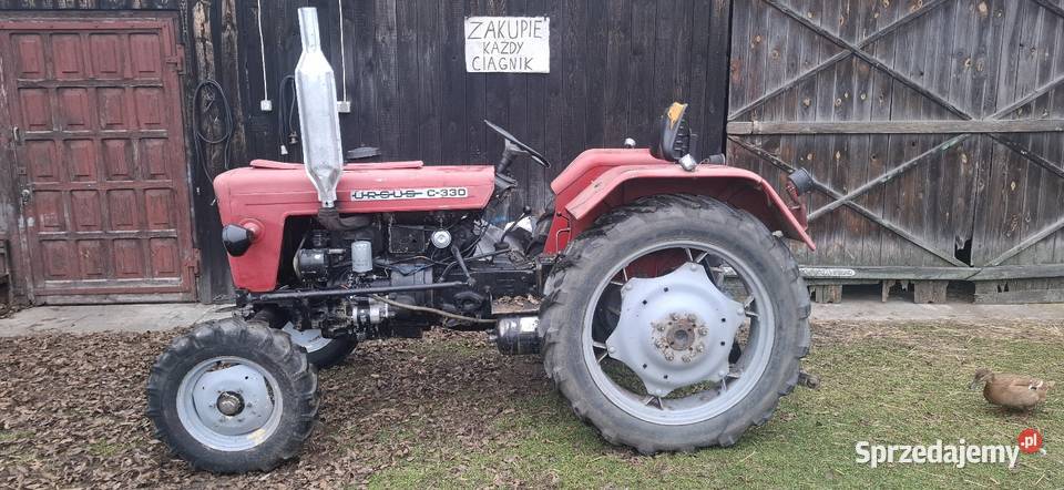 Ciagnik URSUS C 330 83r sprawny na chodzie mazowieckie