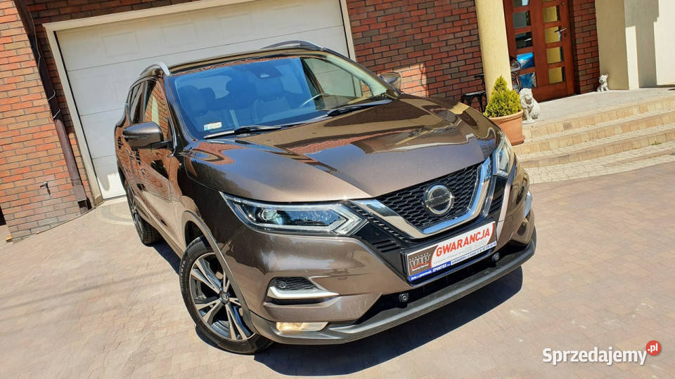 Nissan Qashqai 12 DIG T NCONNECTA Panorama dach aluminiowe felgi łódzkie Aleksandrów Łódzki sprzedam