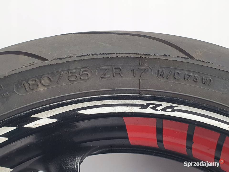 TYLNE KOŁO OPONA FELGA TYŁ Yamaha YZFR6 R6 RJ11 Chełm
