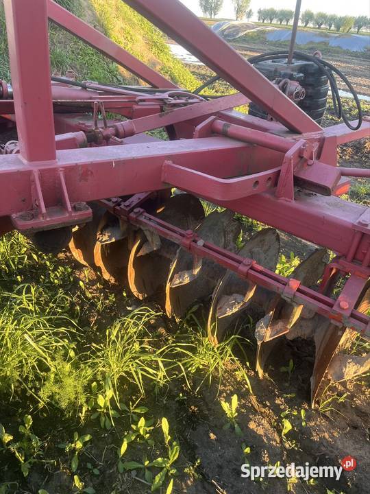 Brona Talerzowa Souchu Pinet 3 m hydrauliczna Chwałkowo