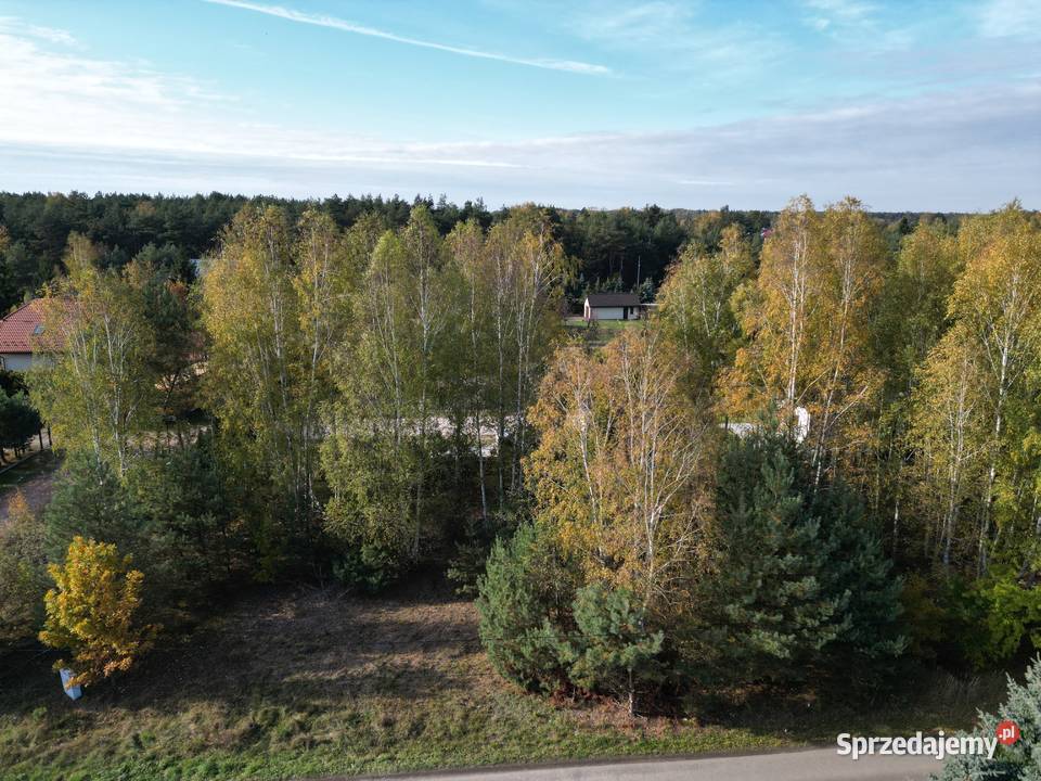 Urokliwa działka budowlana 1331 m Mrozy gm