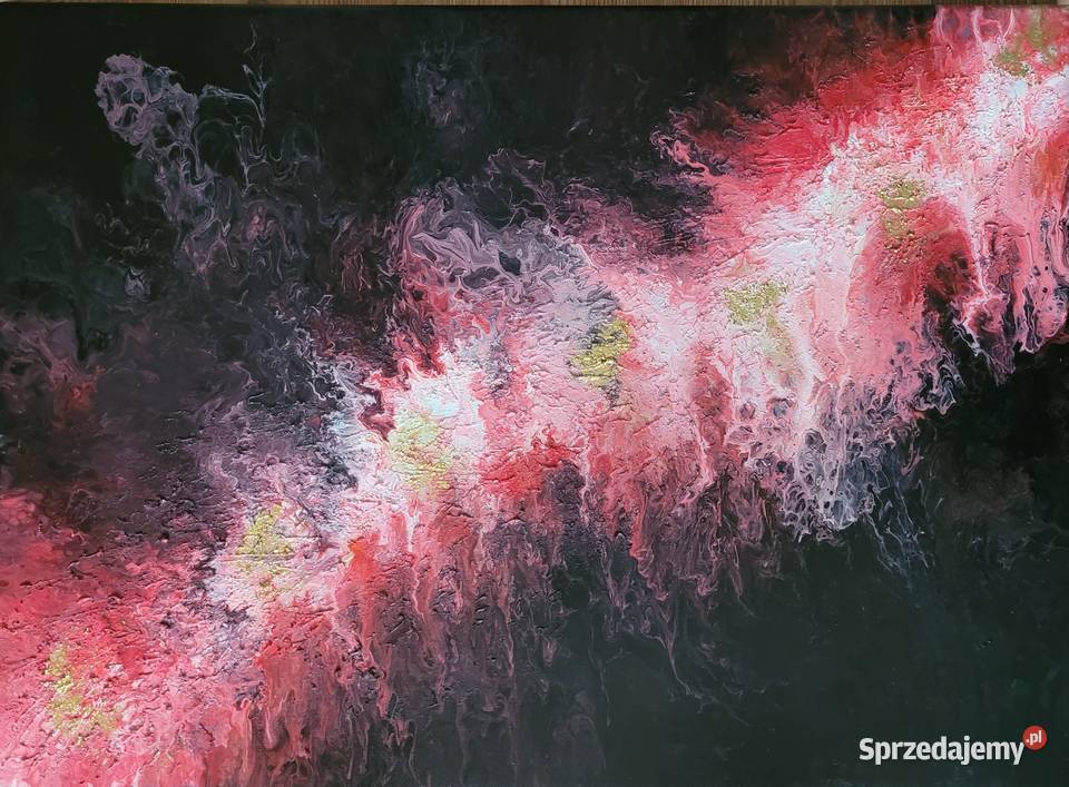 Duży obraz teksturowany 55x75