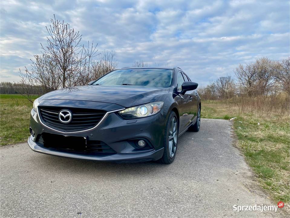 Mazda 6 2013 bogata wersja vebasto hak jasne 175KM łódzkie Bełchatów