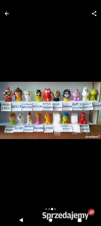 zestaw wikkeez figurki 27 sztuk bajki Disney Giżycko