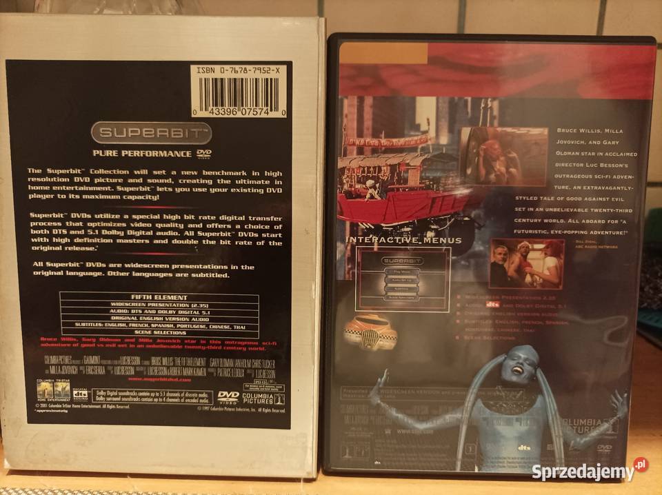 Superbit DVD Piąty Element Warszawa sprzedam