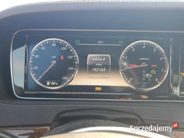 2014 MERCEDESBENZ S 550 4MATIC z USA Klasa S Warszawa