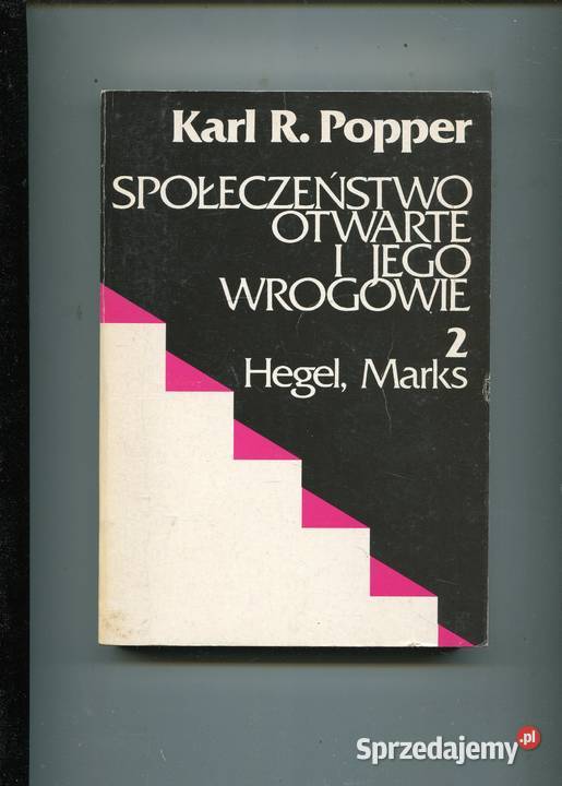 Społeczeństwo otwarte i jego wrogowie T2 Popper Rok wydania 1993 Pozostałe sprzedam