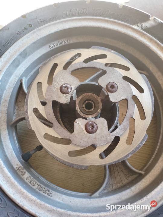 Koło przód 12 skuter