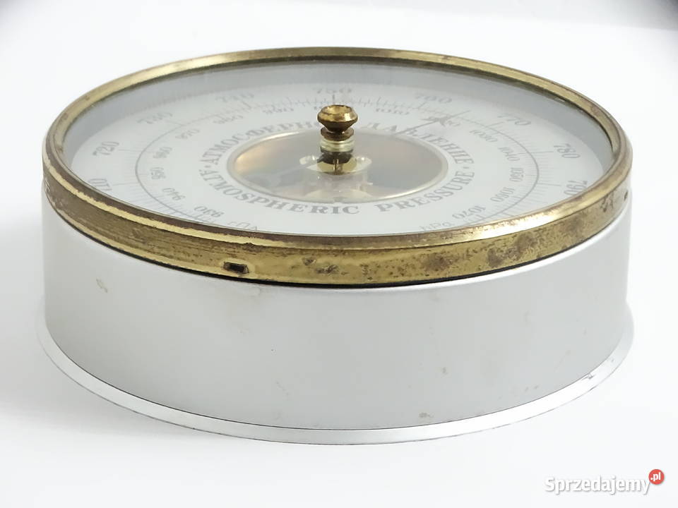 Unikalny Barometr Aneroid MADE IN USSR Vintage Biłgoraj