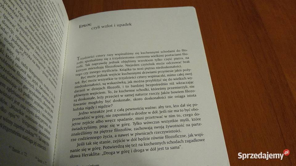 Do filozofii kuchennymi schodami Wilhelm sprzedam