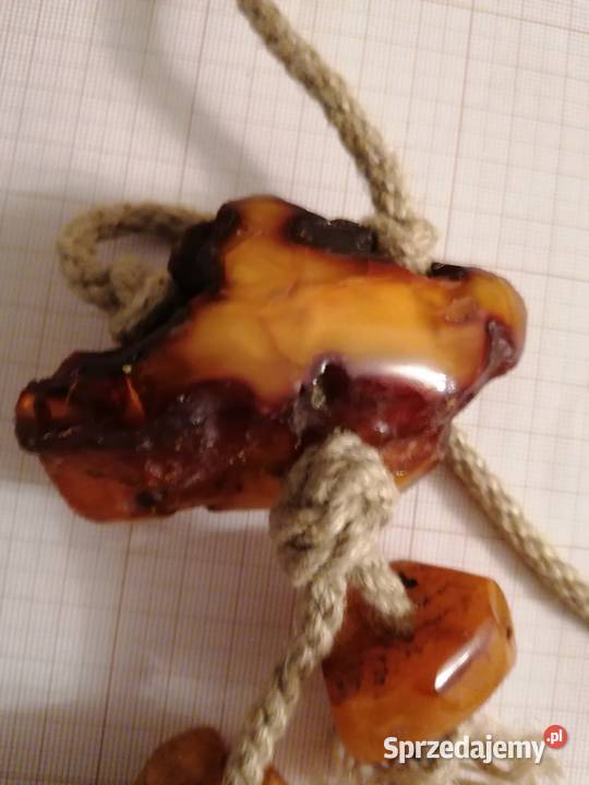 Wisior bursztyn bałtycki Białystok sprzedam