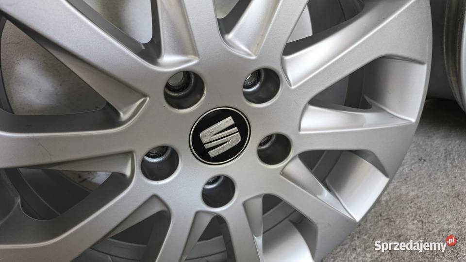 Felgi aluminiowe do Seata ET 46 5x112 stan Ostrowiec Świętokrzyski